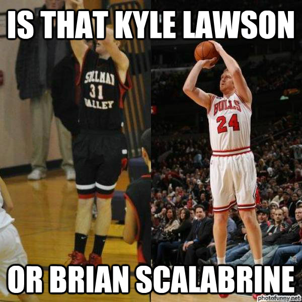 Is that kyle lawson or brian scalabrine - Is that kyle lawson or brian scalabrine  Misc