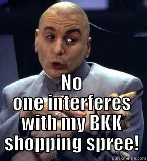  NO ONE INTERFERES WITH MY BKK SHOPPING SPREE! Misc