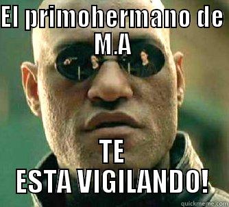 EL PRIMOHERMANO DE M.A TE ESTA VIGILANDO! Matrix Morpheus