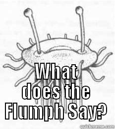 What does the flumph say? -  WHAT DOES THE FLUMPH SAY? Misc