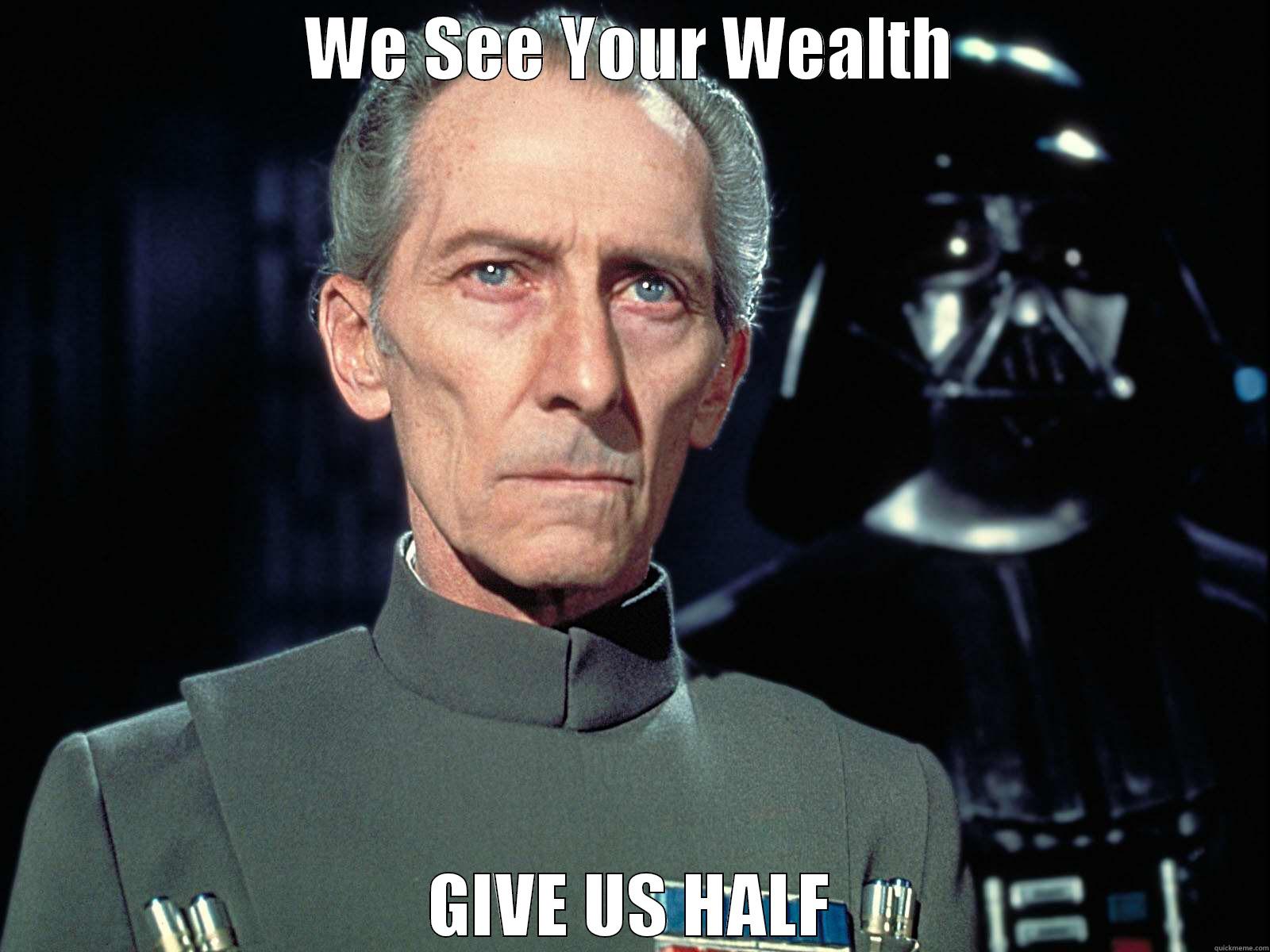 Scumbag Imperials - WE SEE YOUR WEALTH GIVE US HALF Misc