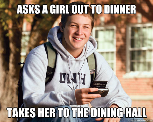 taking a girl out to dinner first date