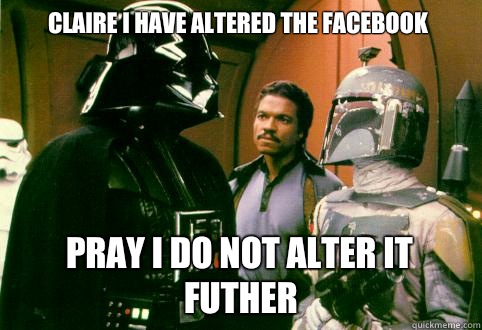 Claire I have altered the Facebook Pray I do not alter it futher  