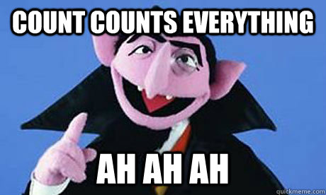 Count counts everything Ah ah ah - Count counts everything Ah ah ah  Misc