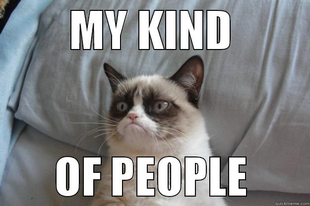 grumpy cat my kind of people - MY KIND OF PEOPLE Grumpy Cat