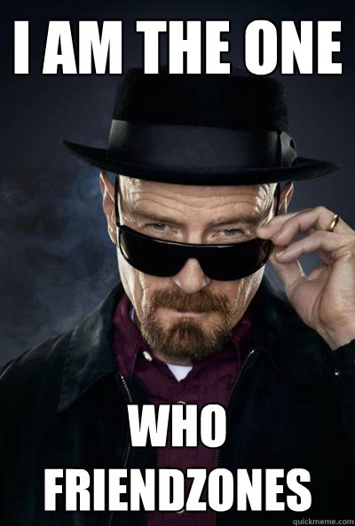 I am the one who friendzones  SCUMBAG WALTER WHITE