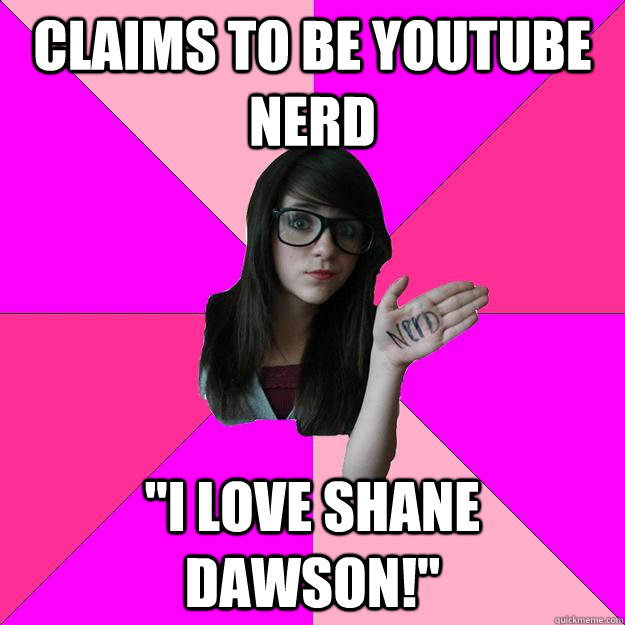 claims to be youtube nerd 