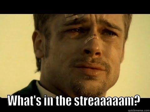 Brad Pitt box -  WHAT'S IN THE STREAAAAAM? Misc