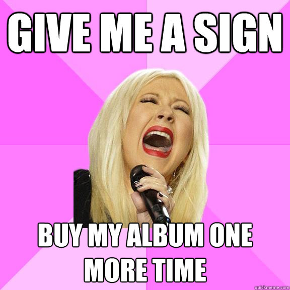 GIVE ME A Sign BUY MY ALBUM ONE MORE TIME  Wrong Lyrics Christina