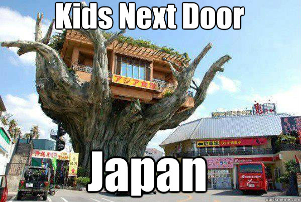 Kids Next Door Japan - Kids Next Door Japan  K.N.D Japan