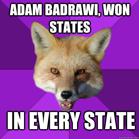 adam badrawi, won states in every state  Forensics Fox