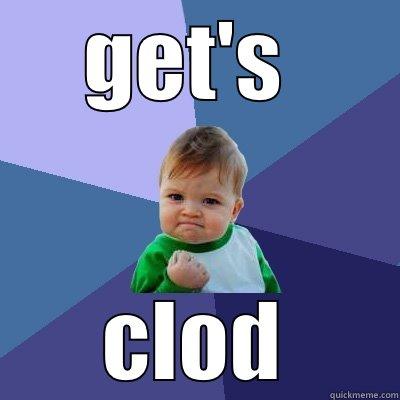 GET'S  CLOD Success Kid