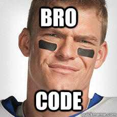 bro code - bro code  Thad Castle