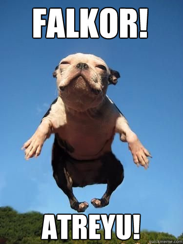 falkor! atreyu!  