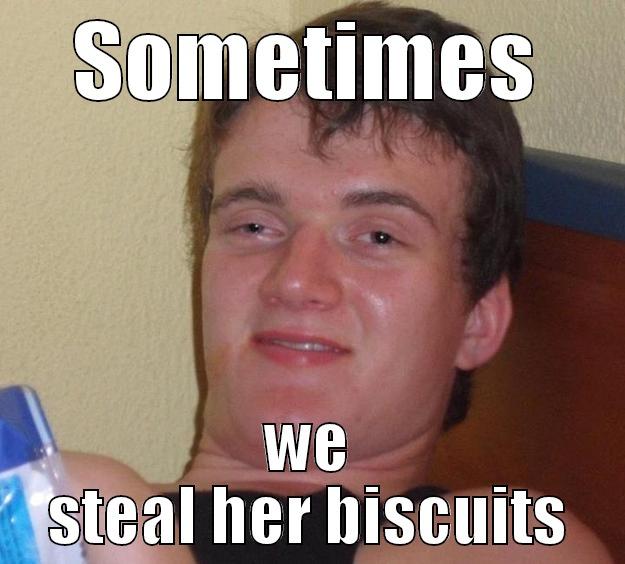 buscuites  - SOMETIMES WE STEAL HER BISCUITS 10 Guy