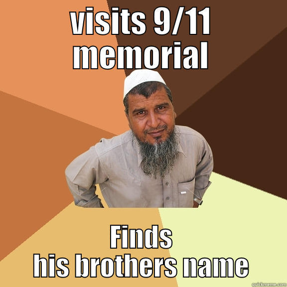 VISITS 9/11 MEMORIAL FINDS HIS BROTHERS NAME Ordinary Muslim Man