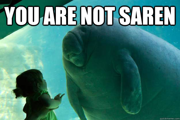 You Are Not Saren  - You Are Not Saren   Overlord Manatee