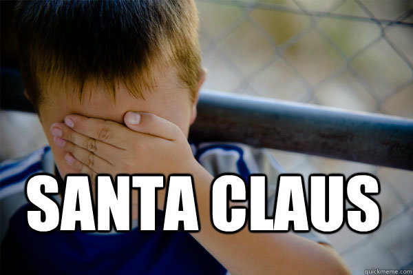  Santa Claus  Confession kid