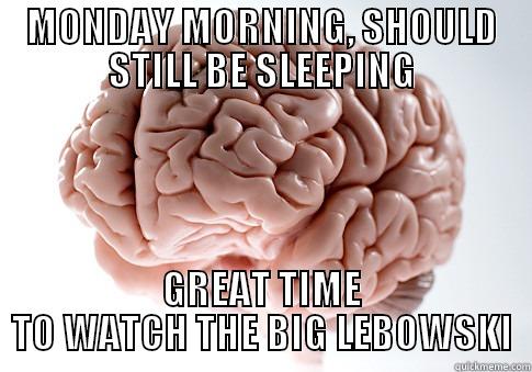 MONDAY MORNING, SHOULD STILL BE SLEEPING GREAT TIME TO WATCH THE BIG LEBOWSKI Scumbag Brain