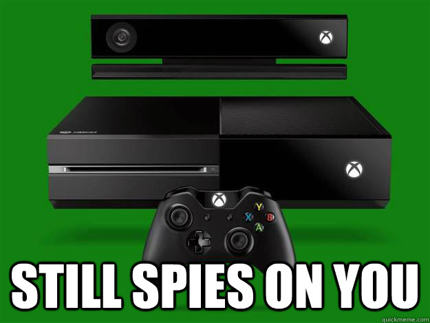  still spies on you  xbox one