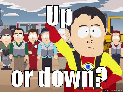 UP OR DOWN? Captain Hindsight