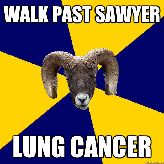 walk past sawyer lung cancer  