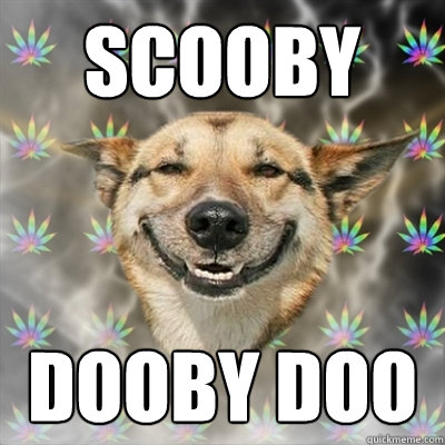 Scooby Dooby doo  Stoner Dog