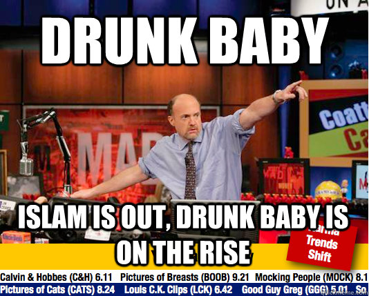 DRUNK BABY ISLAM IS OUT, DRUNK BABY IS ON THE RISE - DRUNK BABY ISLAM IS OUT, DRUNK BABY IS ON THE RISE  Mad Karma with Jim Cramer