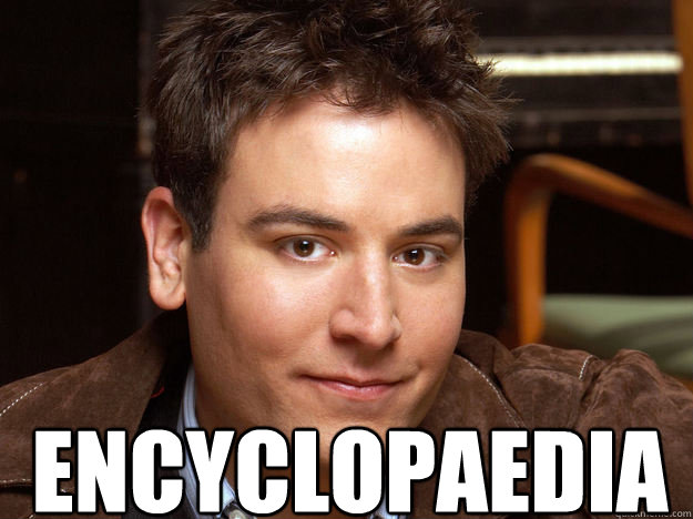  Encyclopaedia  Scumbag Ted Mosby