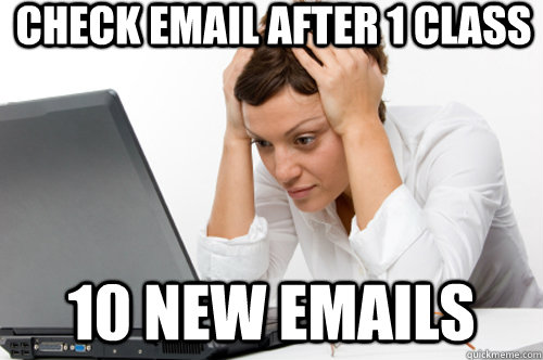 Check Email after 1 class 10 new emails - Check Email after 1 class 10 new emails  Email