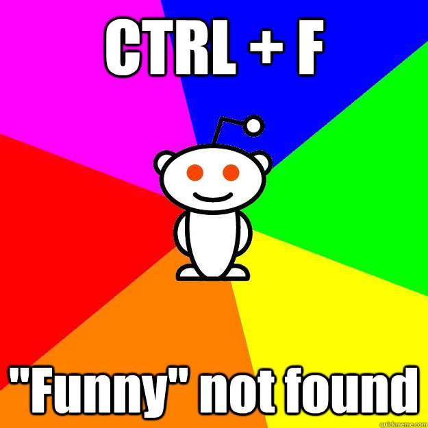 CTRL + F 