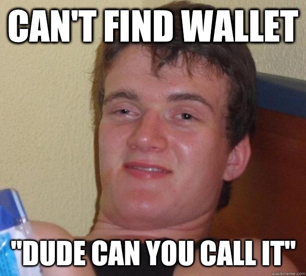 Can't find wallet 