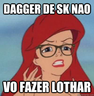 DAGGER DE SK NAO VO FAZER LOTHAR  Hipster Ariel