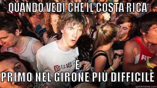 QUANDO VEDI CHE IL COSTA RICA È PRIMO NEL GIRONE PIÙ DIFFICILE Sudden Clarity Clarence