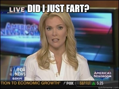 Did I Just Fart?   Megyn Kelly