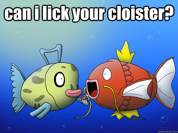 can i lick your cloister?    Pokemon Deadly Alliance