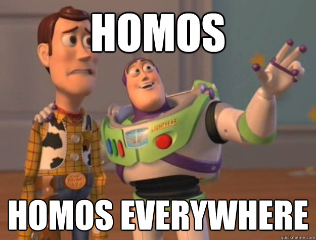 Homos Homos everywhere  Buzz Lightyear