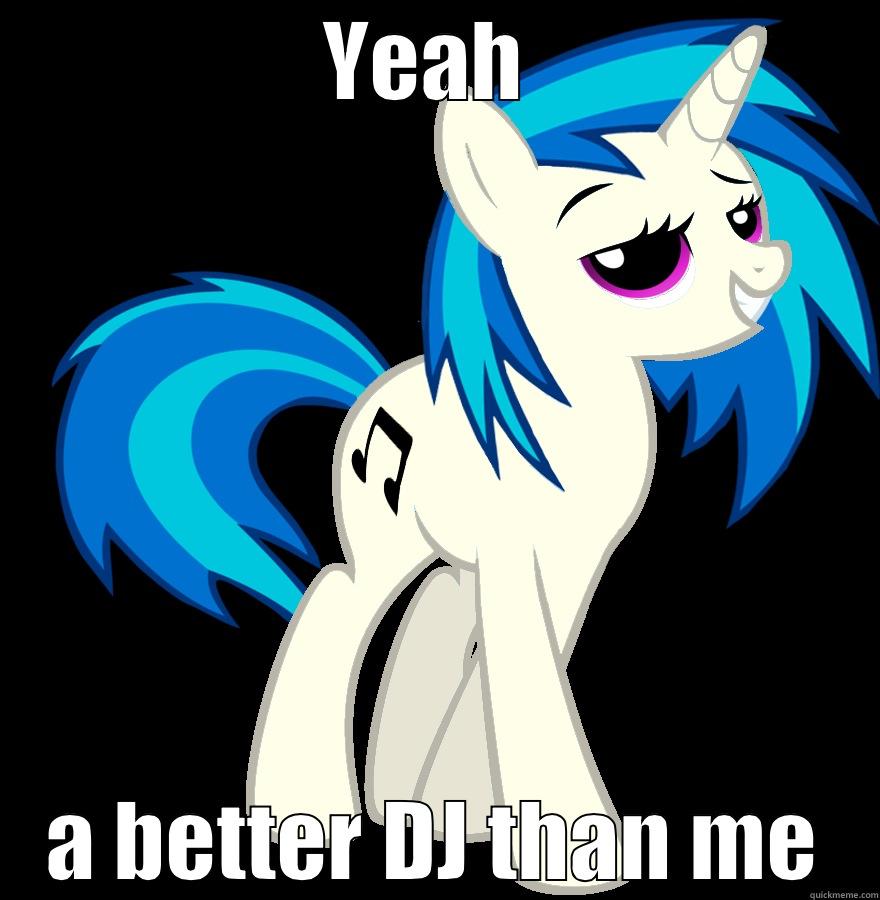 vinyl scratch reacts - YEAH  A BETTER DJ THAN ME Misc