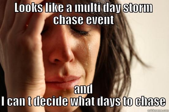 LOOKS LIKE A MULTI DAY STORM CHASE EVENT AND I CAN T DECIDE WHAT DAYS TO CHASE First World Problems