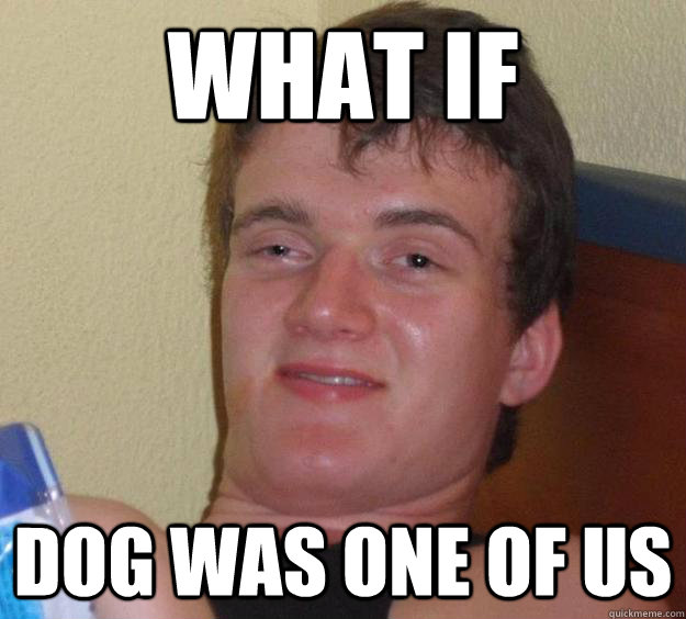 What if Dog was one of us  10 Guy