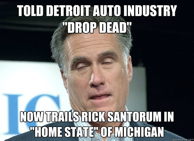 told detroit auto industry 