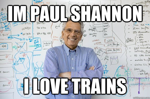 Im paul Shannon i love trains  Engineering Professor