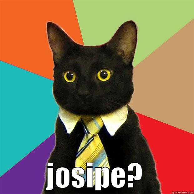 fholy shit its u -  JOSIPE? Business Cat