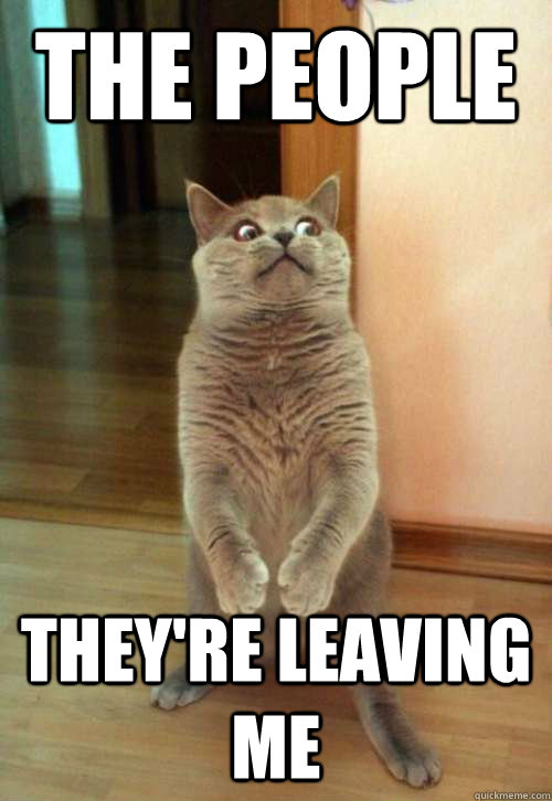 The People they're leaving me  Horrorcat