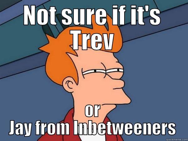 Trev from Inbetweeners - NOT SURE IF IT'S TREV OR JAY FROM INBETWEENERS Futurama Fry