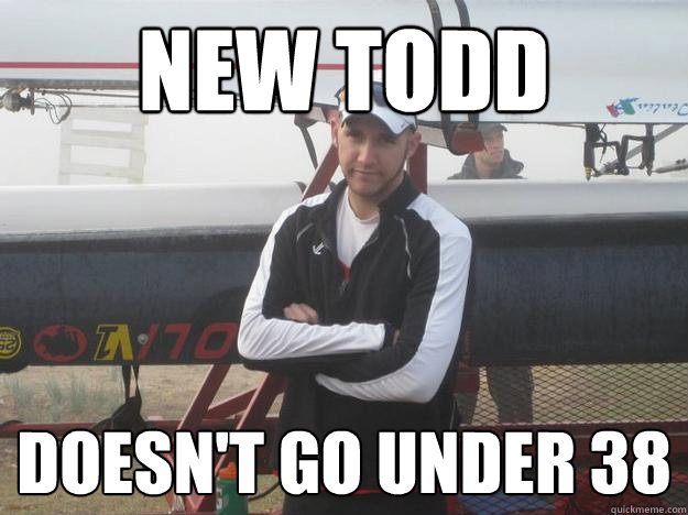 New todd doesn't go under 38  