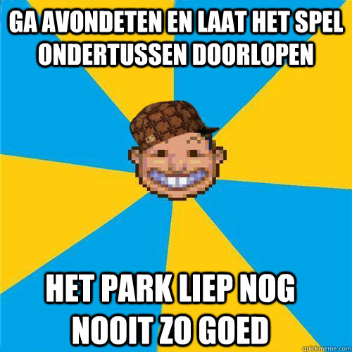 ga avondeten en laat het spel ondertussen doorlopen het park liep nog nooit zo goed  Scumbag Rollercoaster Tycoon Guest