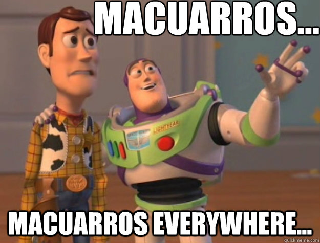 Macuarros... Macuarros everywhere...  Buzz Lightyear