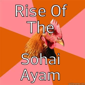 Sohai nubs - RISE OF THE SOHAI AYAM Anti-Joke Chicken