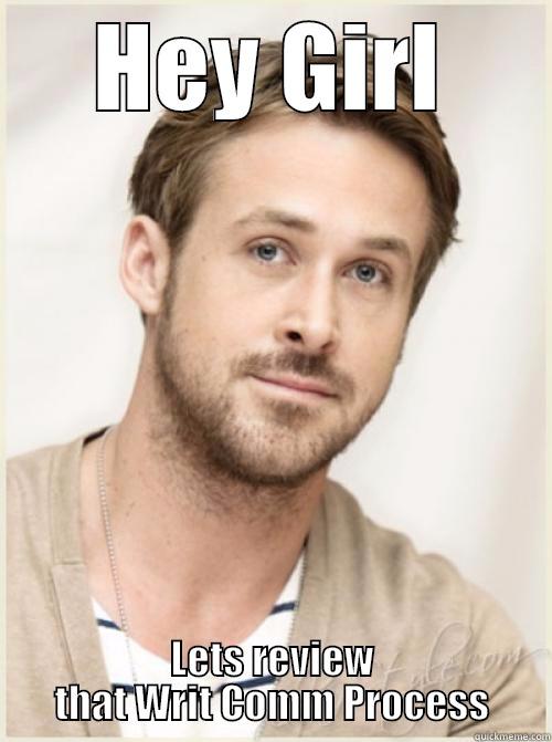 R Goz - HEY GIRL LETS REVIEW THAT WRIT COMM PROCESS Misc